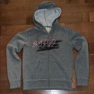 Independent Bud Light Full Zip Hoodie